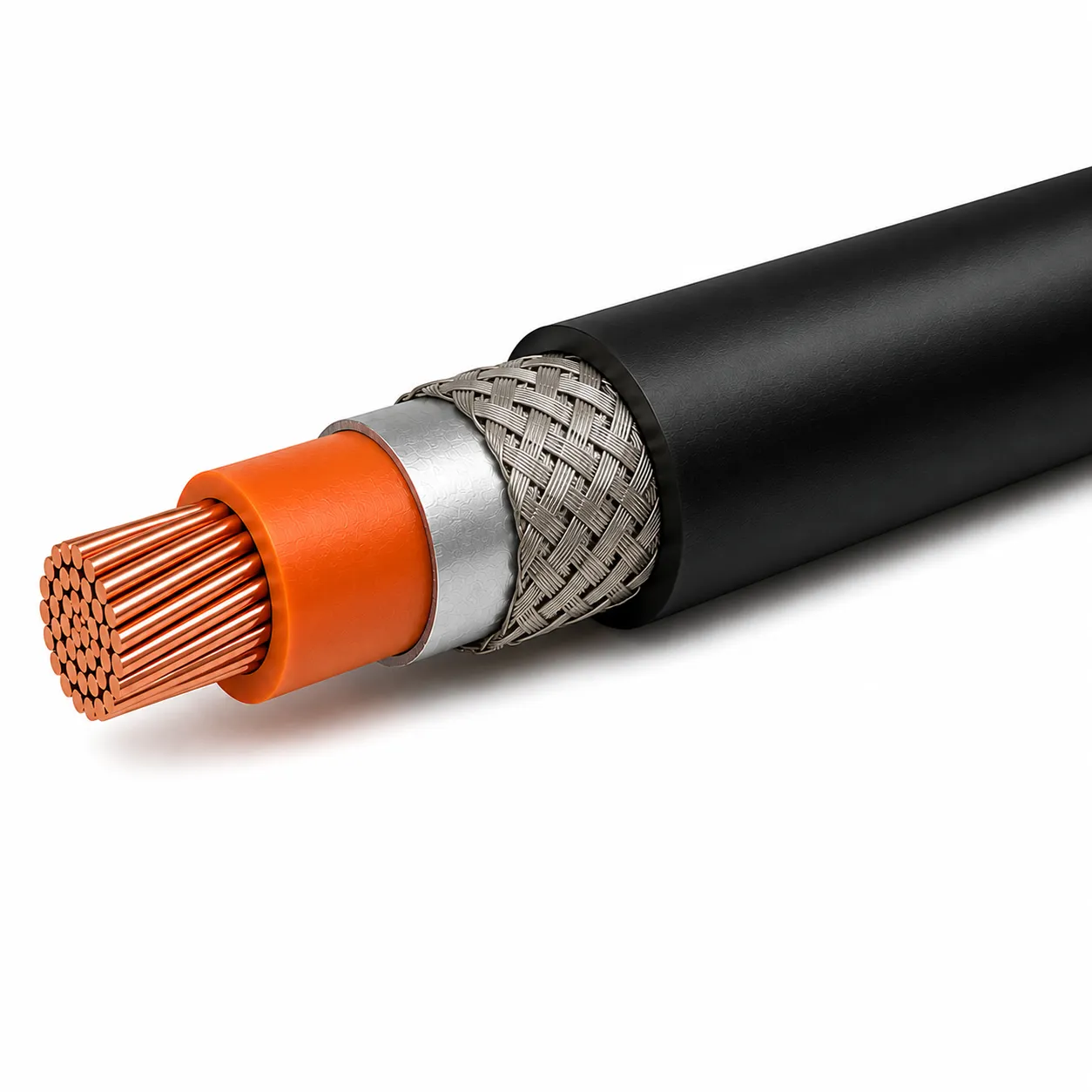 AC 1000V / DC 1500V Shielded High-Voltage Cable